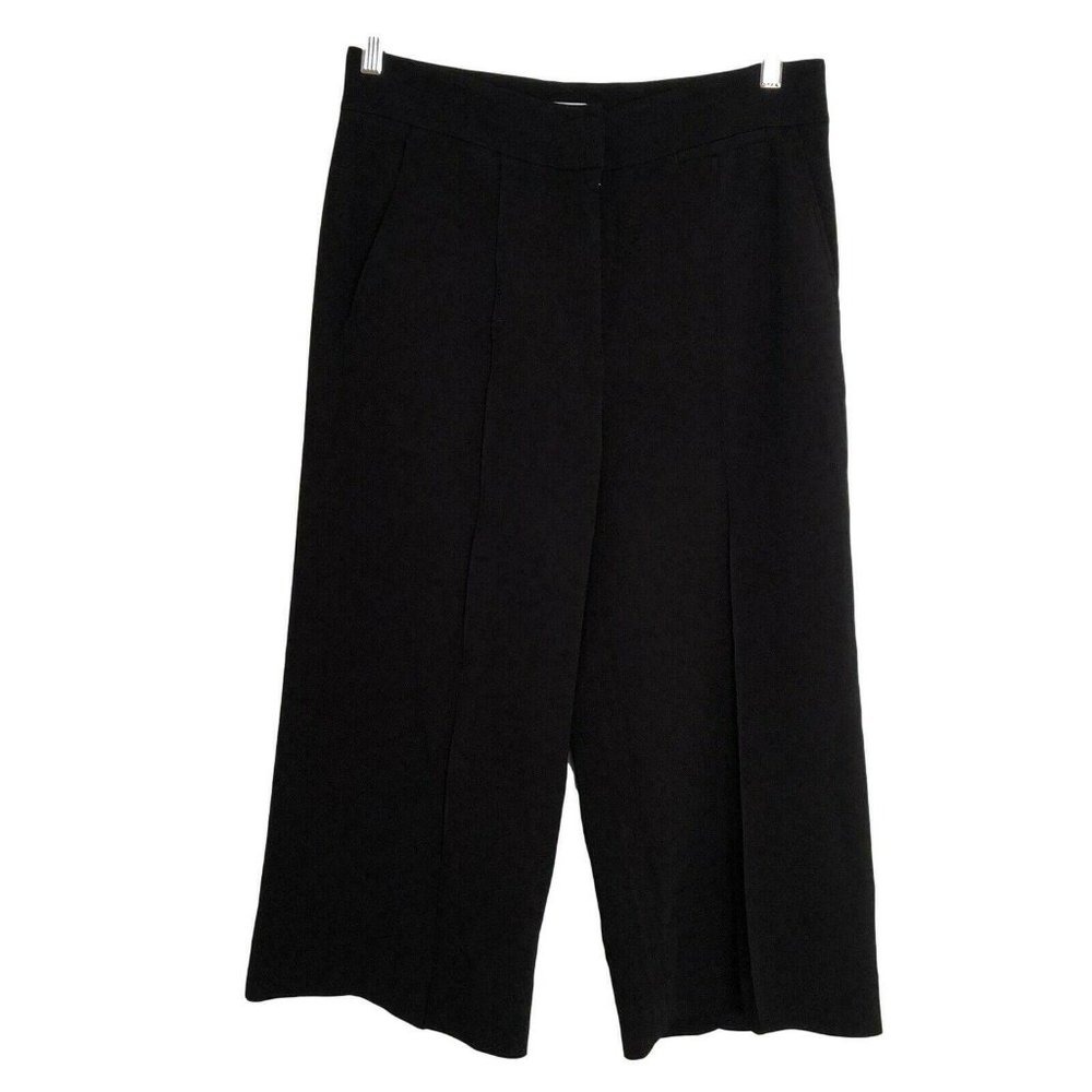 A.L.C Black Crop Pants Pockets Size 8